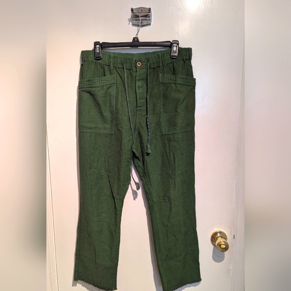 Free People Green Pants
